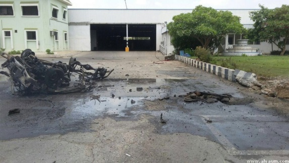 شلیک موشک ساخت ایران از یمن به سوی مناظق مسکونی عربستان سعودی شلیک موشک ساخت ایران از یمن به سوی مناظق مسکونی عربستان سعودی