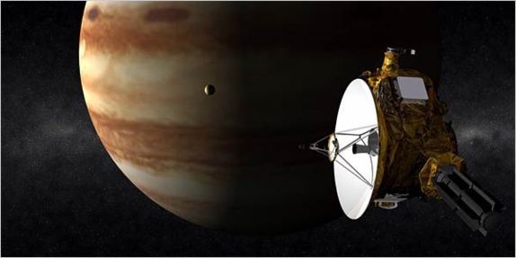 نزدیکی بیسابقه کاوشگر ناسا به سیاره مشتری نزدیکی بیسابقه کاوشگر ناسا به سیاره مشتری