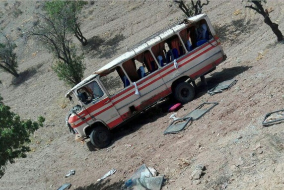 مینیبوس حامل شهروندان ایرانی در شرق ترکیه واژگون شد مینیبوس حامل شهروندان ایرانی در شرق ترکیه واژگون شد