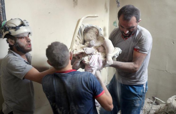 روسیه و رژیم اسد از همه نوع اسلحه برای نابودی حلب و ساکنانش استفاده کردند