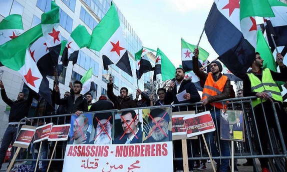 تظاهرات در پاریس، لاهه وبرلین برای متوقف کردن قتل‌عام مردم حلب 