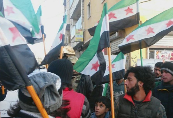 تظاهرات همبستگی با مردم حلب در بسیاری از پایتخت های جهان