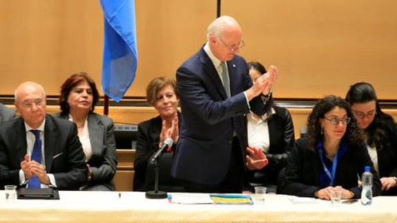 نشست دوجانبه مخالفان اسد و هیئت دولت سوریه ژنو 4  نشست دوجانبه مخالفان اسد و هیئت دولت سوریه ژنو 4