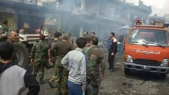  دو انفجار در حمص 42 تن کشته و ده ها نفر زخمی بر جای گذاشت