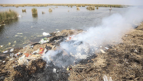 نابودی بزرگترین تالاب در قاره آسیا نابودی بزرگترین تالاب در قاره آسیا