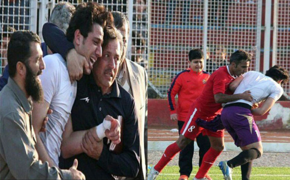 پایان بازی فوتبال نیمه تمام به دلیل درگیری میان هواداران شهرآورد مازندران پایان بازی فوتبال نیمه تمام به دلیل درگیری میان هواداران شهرآورد مازندران