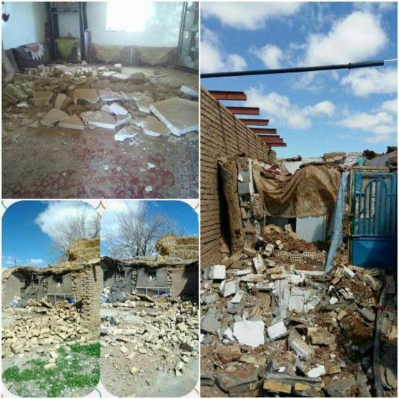 تصاویری از وقوع زلزله در خراسان رضوی ایران +ویدیو