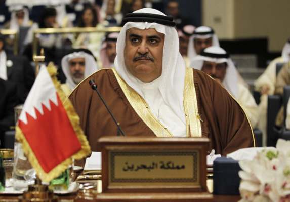 شیخ خالد بن احمد آل خلیفه وزیر خارجه بحرین