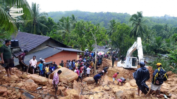 سیل و رانش زمین در مناطق غربی و جنوبی سریلانکا ده ها کشته و زخمی برجای گذاشت