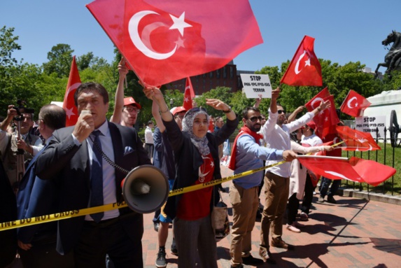 آمریکا دستور بازداشت محافظان اردوغان را صادر کرد