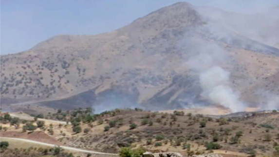 بمباران مناطق مرزی اقلیم کوردستان از سوی سپاه پاسداران ایران بمباران مناطق مرزی اقلیم کوردستان از سوی سپاه پاسداران ایران