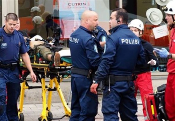 حمله با چاقو در مرکز شهر دورکو در جنوب فنلاند دو کشته و هشت زخمی برجای گذاشت