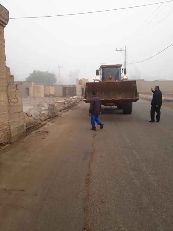 تخریب سینمای نفت دارخوین با قدمت 109 ساله تخریب سینمای نفت دارخوین با قدمت 109 ساله