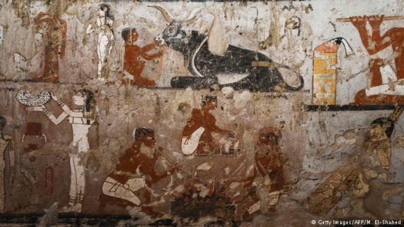 کشف مقبره ۴ هزار ساله یک زن کاهن در مصر کشف مقبره ۴ هزار ساله یک زن کاهن در مصر