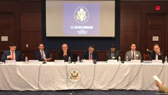 تاکید رئیس بنیاد دفاع از دموکراسیها بر تحریم سپاه در نشست «کمیسیون هلسینکی» تاکید رئیس بنیاد دفاع از دموکراسیها بر تحریم سپاه در نشست «کمیسیون هلسینکی»