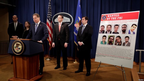 آمریکا، یک موسسه و ۱۰ ایرانی را به اتهام حملات سایبری تحریم کرد؛ واکنش ایران آمریکا، یک موسسه و ۱۰ ایرانی را به اتهام حملات سایبری تحریم کرد؛ واکنش ایران