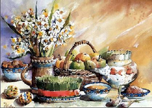 سفره هفت سین سفره هفت سین