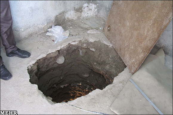 حفر تونل برای تصاحب گنج عيلامی‌ها