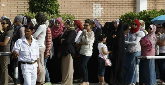 رای دهندگان مصری رئیس جمهوری جدیدی انتخاب می کنند