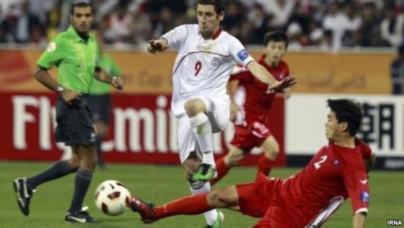 برتری تیم ملی ایران مقابل ازبکستان