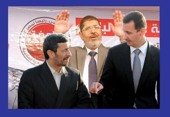 احمدی‌نژاد محمد مرسی و بشار اسد را به تهران دعوت کرد