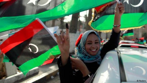 نخستین انتخابات دوران پس از قذافی در لیبی برگزار شد