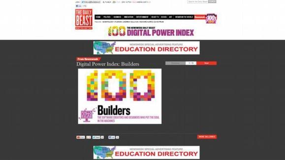 چهرههای ماندگار جهان دیجیتال به انتخاب "نیوزویک" چهرههای ماندگار جهان دیجیتال به انتخاب "نیوزویک"