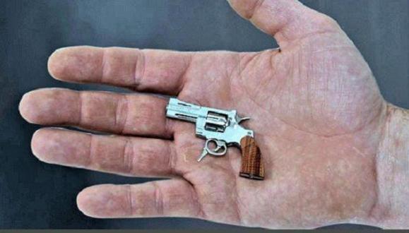كوچكترين اسلحه جهان ساخته شد كوچكترين اسلحه جهان ساخته شد