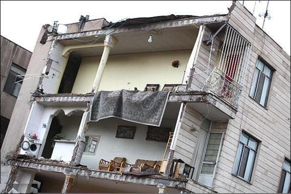 هفتاد درصد منازل مسکونی در ایران غیرمقاوم هستند