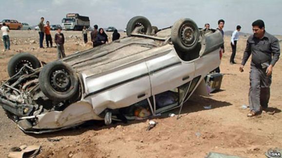 مرگ «۱۰۷ تن» در چهار روز گذشته در جاده‌های ایران