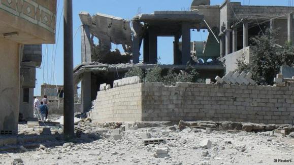 قتل‌عام ارتش سوریه در نزدیکی دمشق