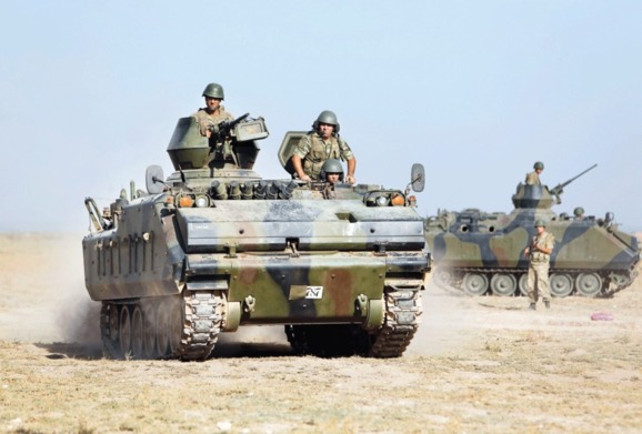صدور مجوز عملیات نظامی ترکیه در خاک سوریه