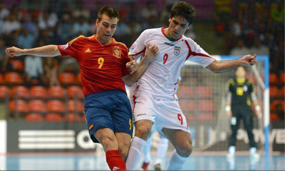 تساوی ايران و اسپانيا در جام جهانی فوتسال