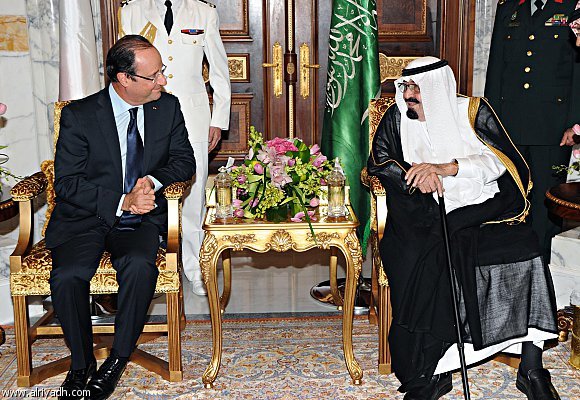 فرانسوا اولاند با ملک عبدالله درباره سوریه و ایران گفت وگو کرد فرانسوا اولاند با ملک عبدالله درباره سوریه و ایران گفت وگو کرد