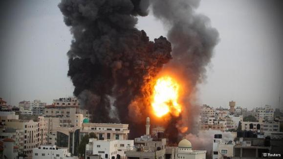 بمباران سنگین غزه در پنجمین روز نبرد اسرائیل و حماس