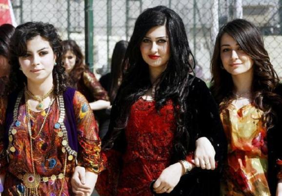 دختران دانشجوی کرد عراقی - اربیل عراق