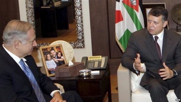 «دیدار محرمانه» پادشاه اردن و نتانیاهو بر سر سوریه