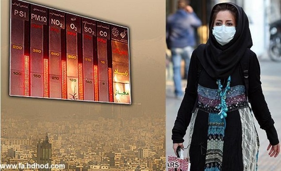 والی تهران بخاطر کثافت بیش از حد هوا، فردا را رخصتی عمومی اعلام کرد