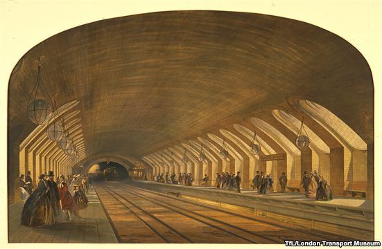 متروی لندن ۱۵۰ ساله شد