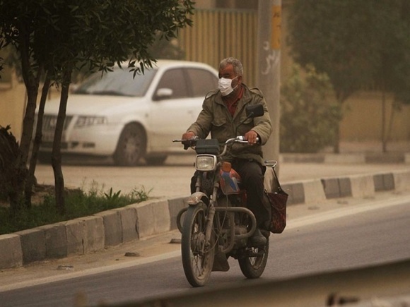 آلودگی هوا در اهواز-گزارش تصویری