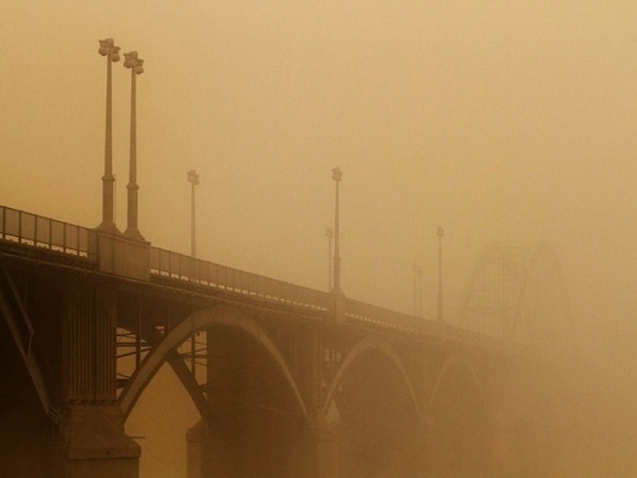 آلودگی هوا در اهواز-گزارش تصویری