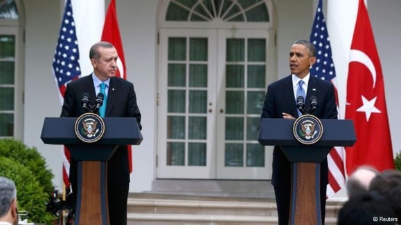 اوباما و اردوغان: راه‌حل بحران سوریه رفتن اسد است