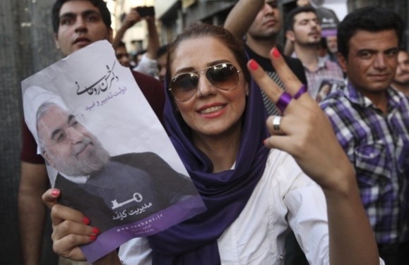 حسن روحانی رئیسجمهور منتخب ایران شد حسن روحانی رئیسجمهور منتخب ایران شد