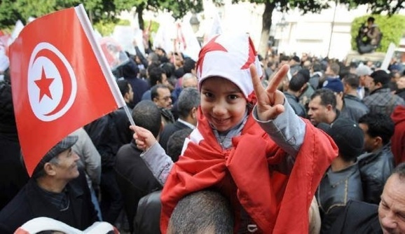 تظاهرات گسترده علیه دولت اسلام‌گرای تونس