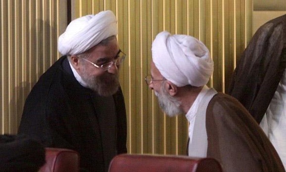 محمدتقی مصباح یزدی، عضو مجلس خبرگان میگوید مصلحت نظام این بود که حسن روحانی رییس جمهور شود محمدتقی مصباح یزدی، عضو مجلس خبرگان میگوید مصلحت نظام این بود که حسن روحانی رییس جمهور شود