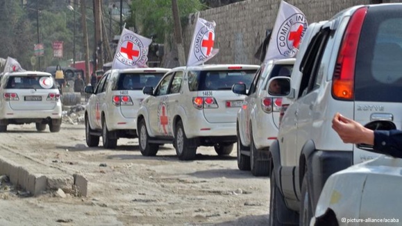 مهاجمان مسلح هفت امدادگر صلیب سرخ را در سوریه به گروگان گرفتند