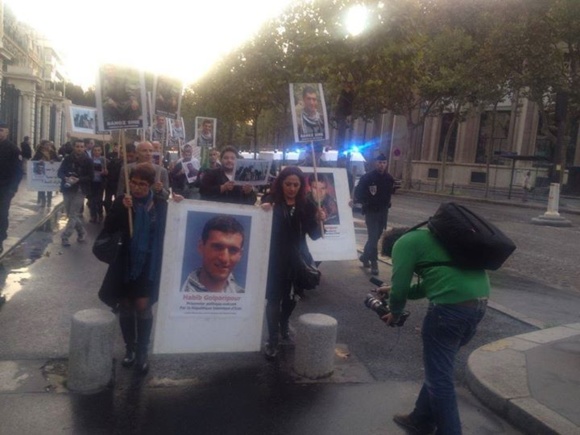 حمله جوانان خشمگین کُرد به سفارت ایران در پاریس+ عکس
