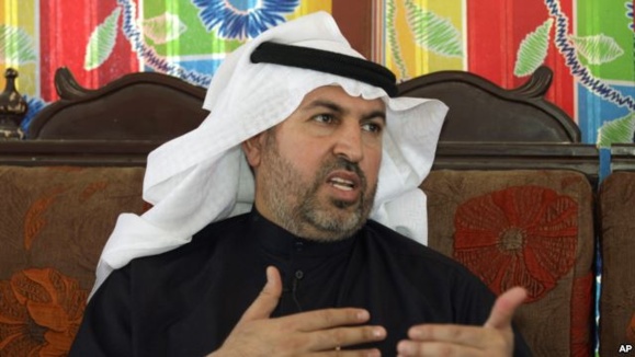 پس از کشته شدن برادرش توسط نیروهای المالکی،احمد العلوانی نماینده سنی مجلس عراق بازداشت شد پس از کشته شدن برادرش توسط نیروهای المالکی،احمد العلوانی نماینده سنی مجلس عراق بازداشت شد