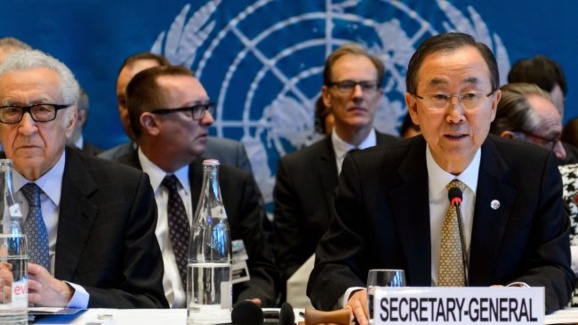 کنفرانس صلح سوریه موسوم به ژنو ۲ در سوییس آغاز به کار کرد کنفرانس صلح سوریه موسوم به ژنو ۲ در سوییس آغاز به کار کرد