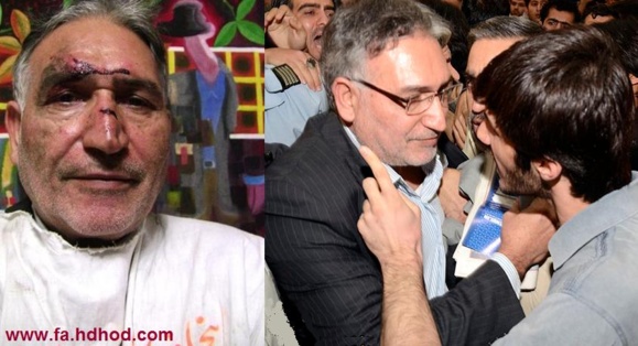 ضرب و شتم نوری زاد توسط ماموران اطلاعات ضرب و شتم نوری زاد توسط ماموران اطلاعات